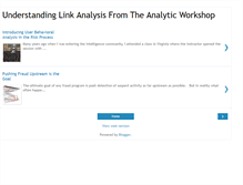 Tablet Screenshot of linkanalysisnow.com